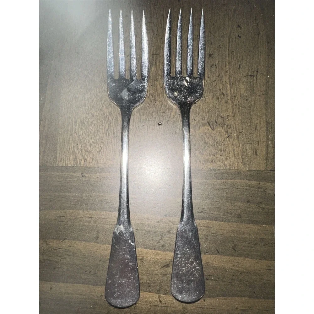 2 PCs SSS Oneida‎ Colonial Boston Salad Forks